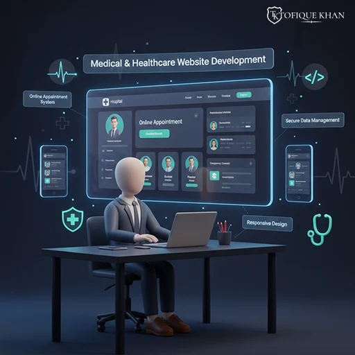 Medical & Healthcare Website Development in Delhi