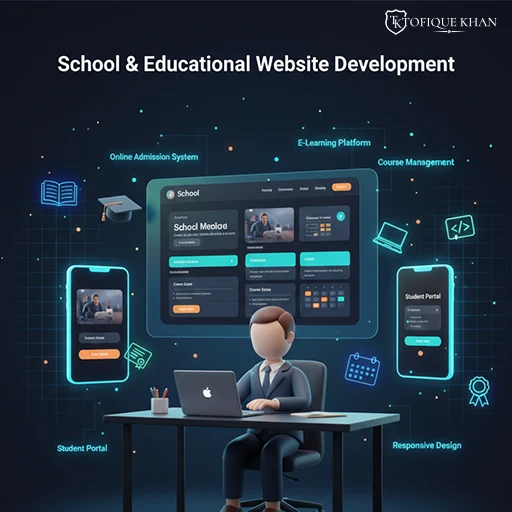 School & Educational Website Development in Delhi