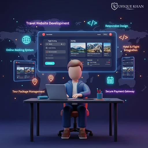 Travel Website Development in Delhi