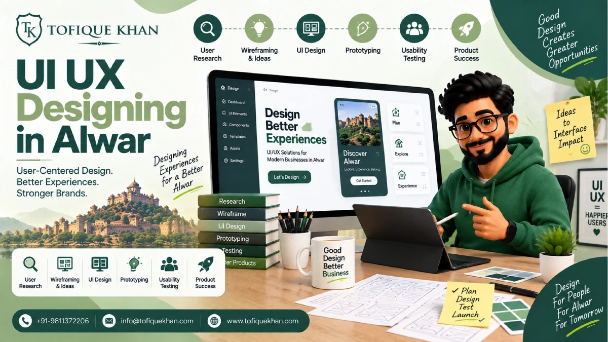 UI UX Designing in Alwar