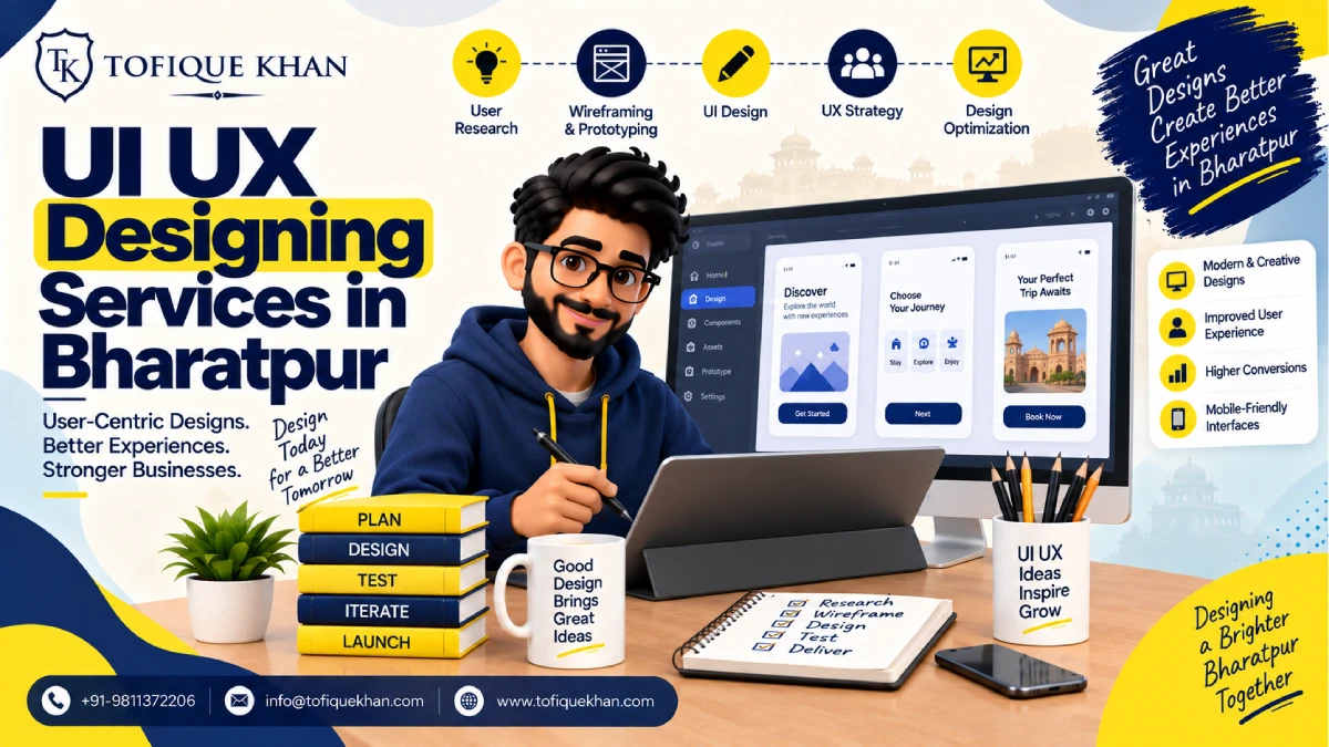 UI UX Designing in Bharatpur