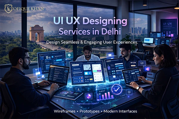 UI UX Designing Services in Delhi