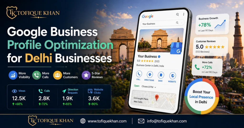 Google Business Profile optimization Delhi