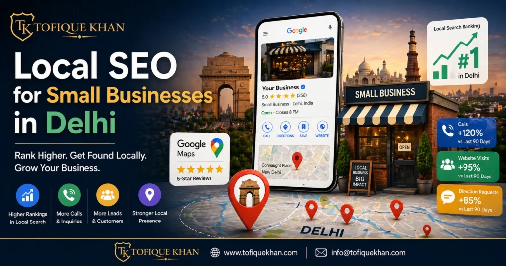 local SEO for small businesses in Delhi