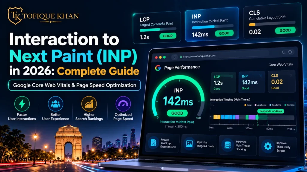 Interaction to Next Paint (INP) in 2026: Complete Guide